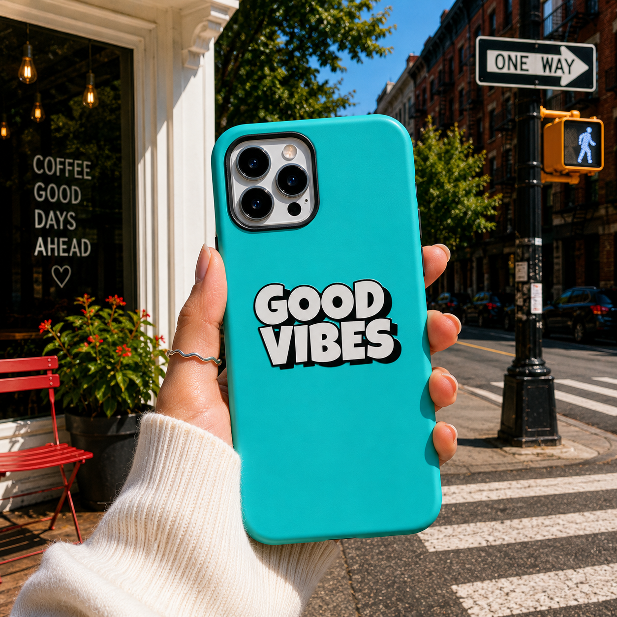 Good Vibes Mobile Cover