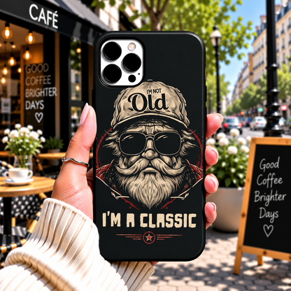 Classic Old-School Premium Printed Phone Case