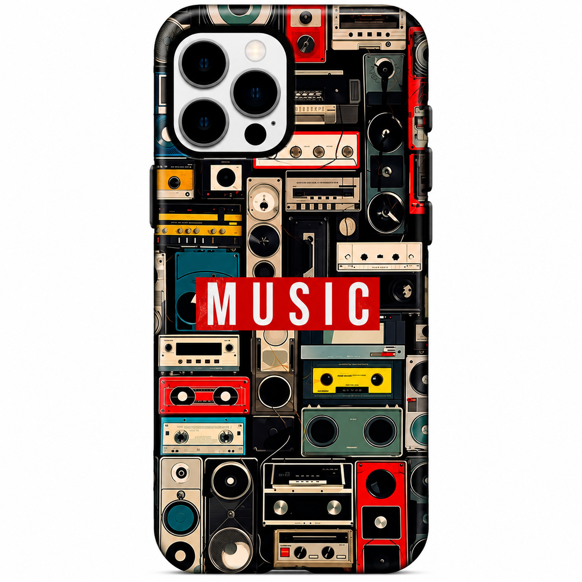 Vintage Music Premium Printed Phone Case