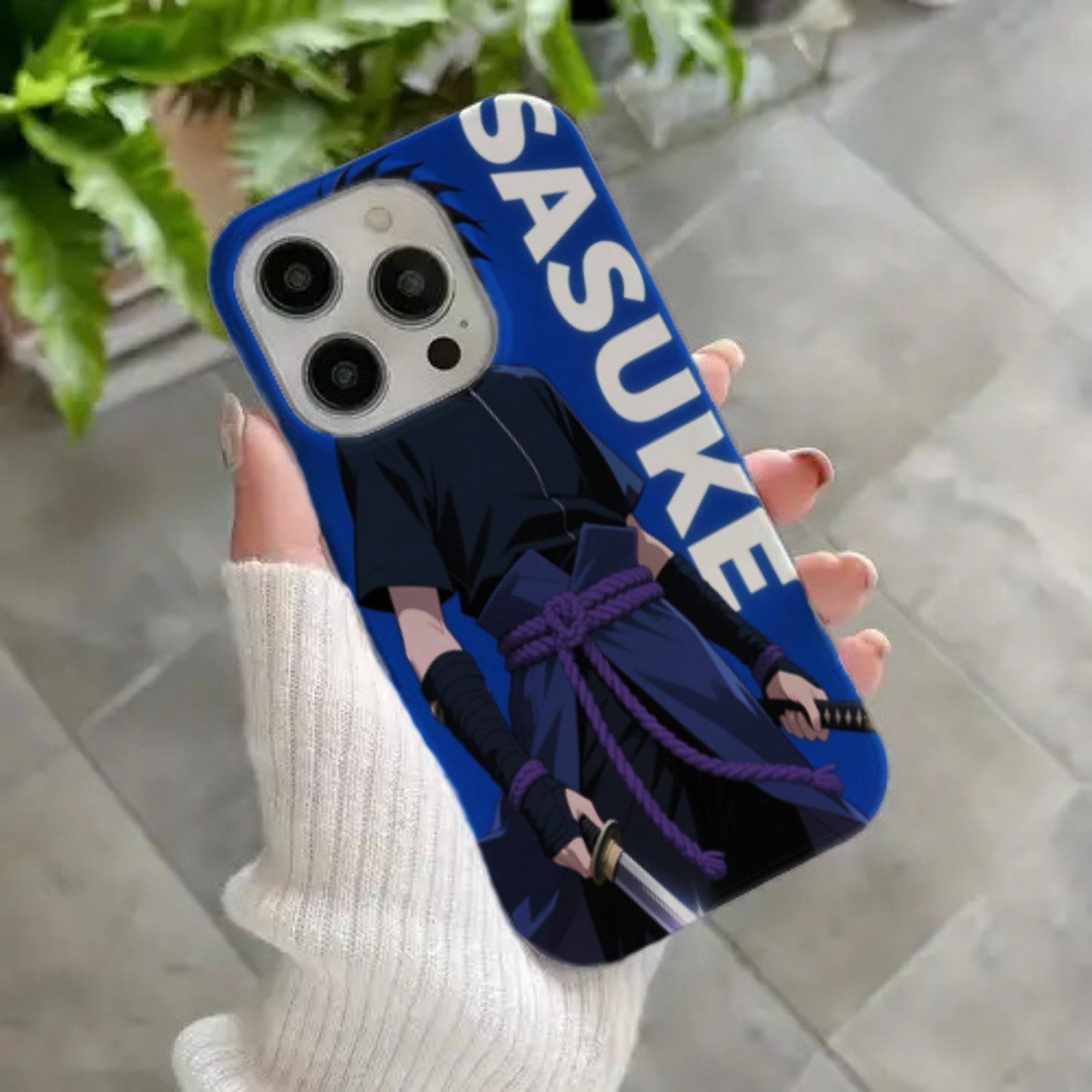 Sasuke Uchiha Anime Premium HD Print Naruto Phone Case