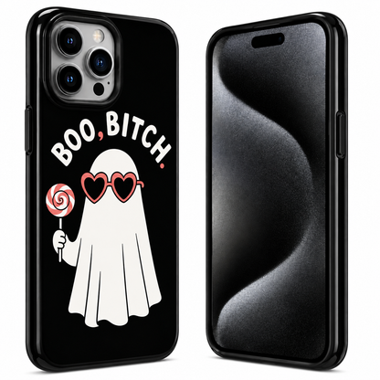 Boo Bitch Ghost Mobile Cover