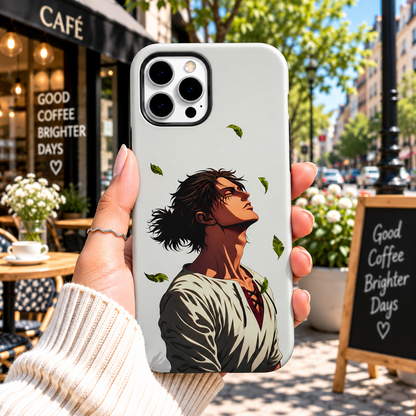 Anime Leaf Portrait Case