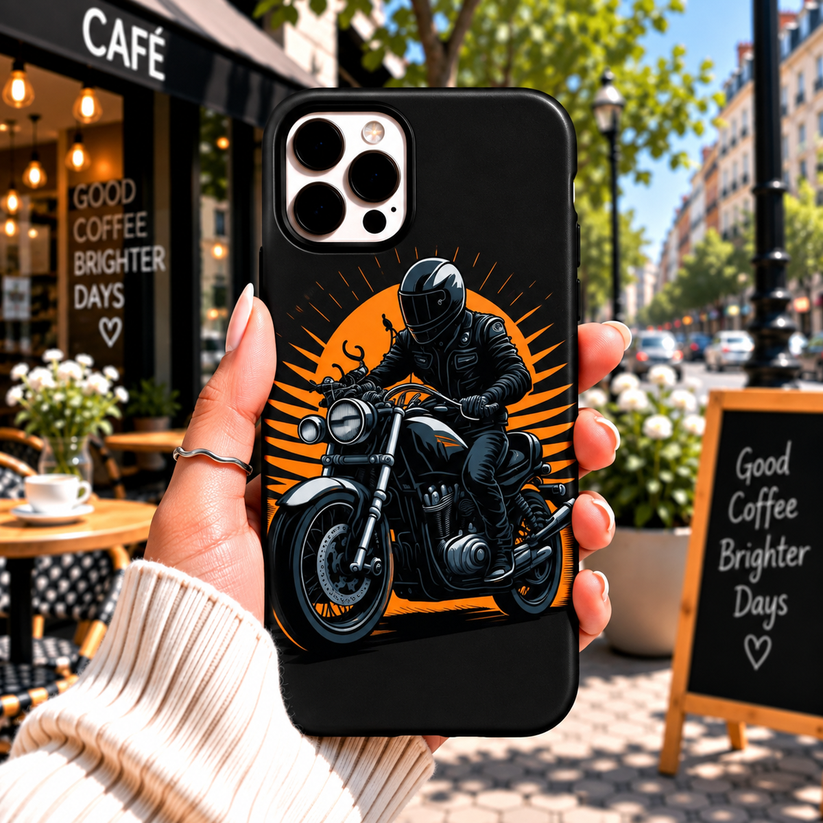 Midnight Rider Phone Case