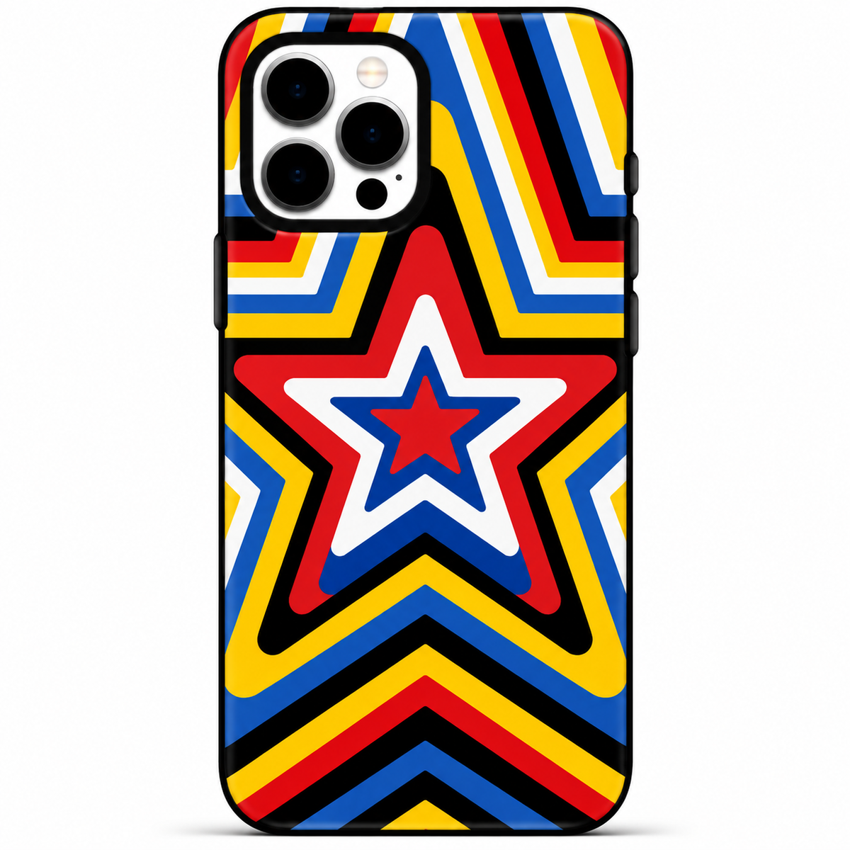 Retro Star Premium Printed Phone Case