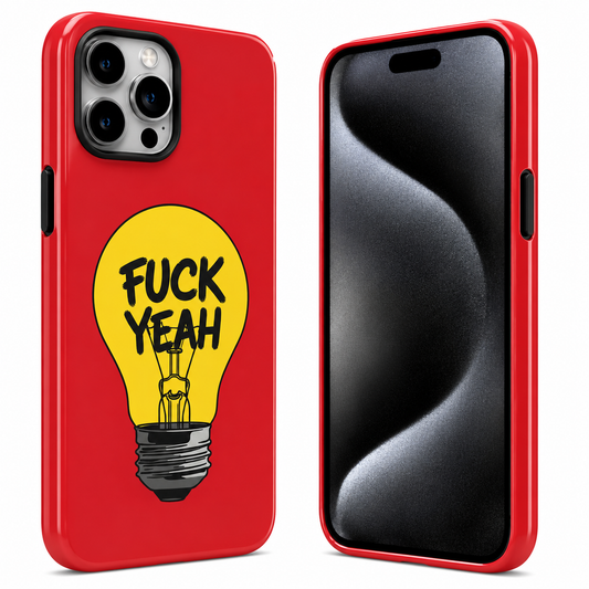 F*ck Yeah Lightbulb Mobile Cover