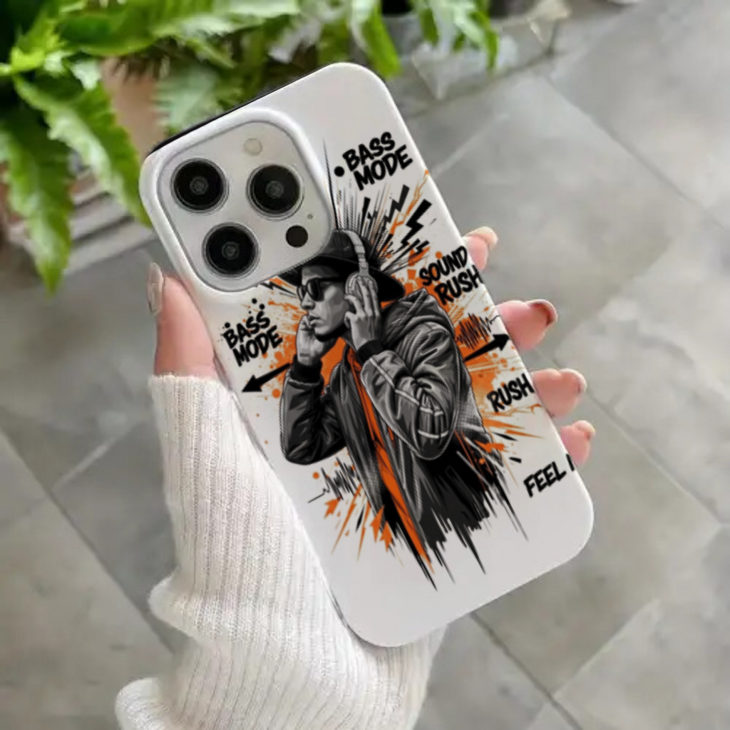 Bass Mode Music Premium HD Print Case