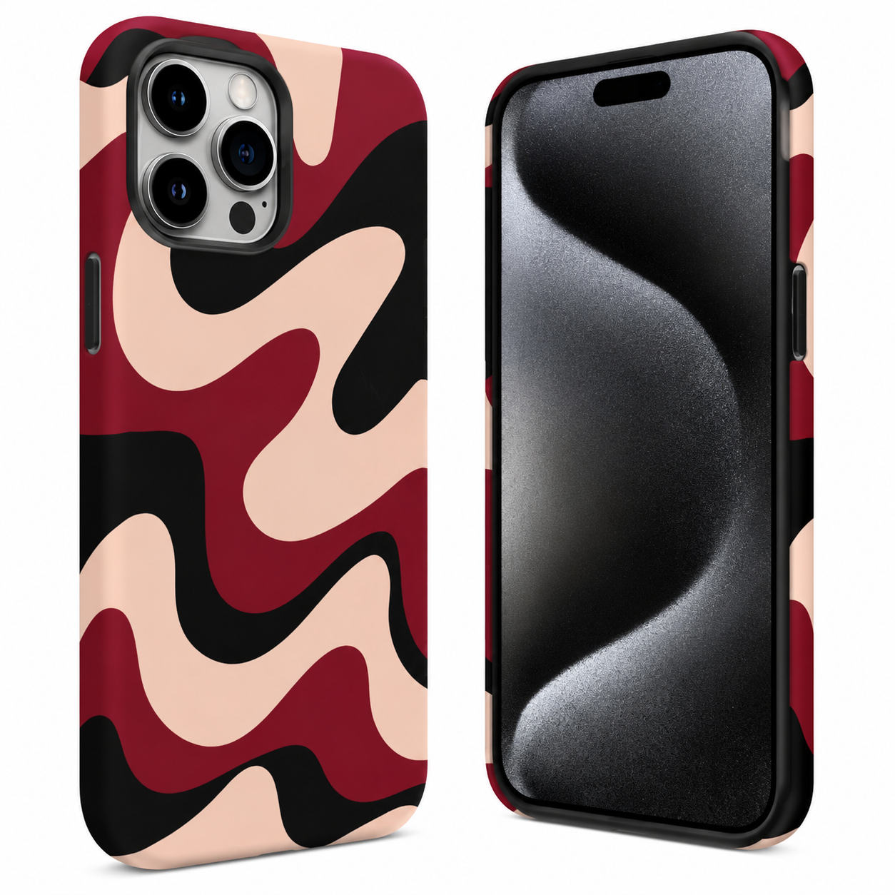 Abstract Wave Mobile Cover