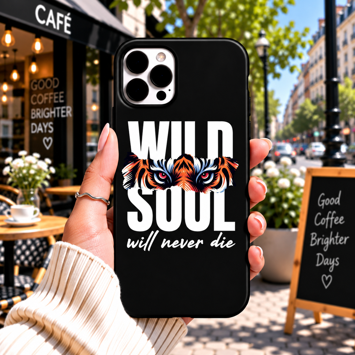 Wild Tiger Premium Printed Phone Case