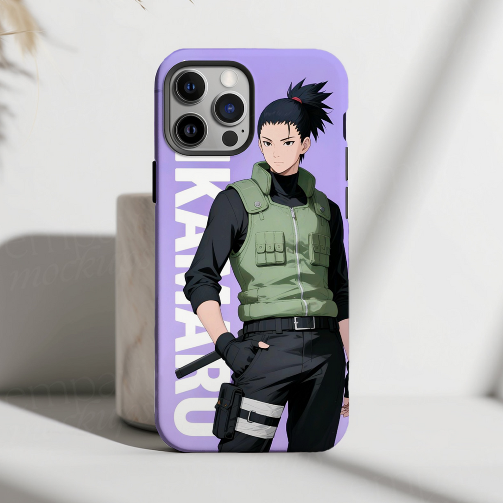 Shikamaru Anime Premium HD Print Case