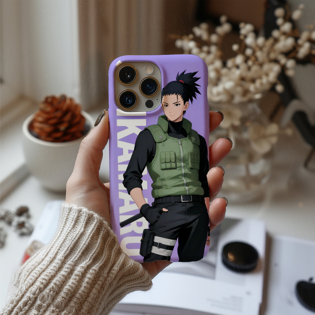 Shikamaru Anime Premium HD Print Case