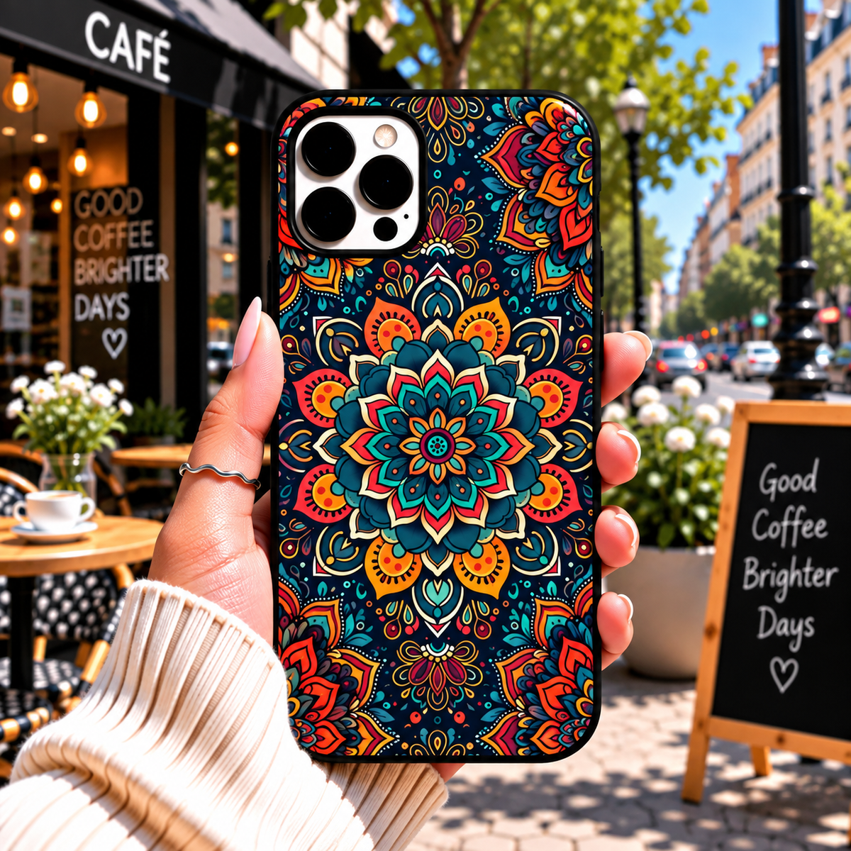 Mandala Bloom Premium Printed Phone Case