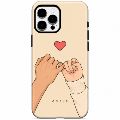 Love Goals Premium Printed Phone Case