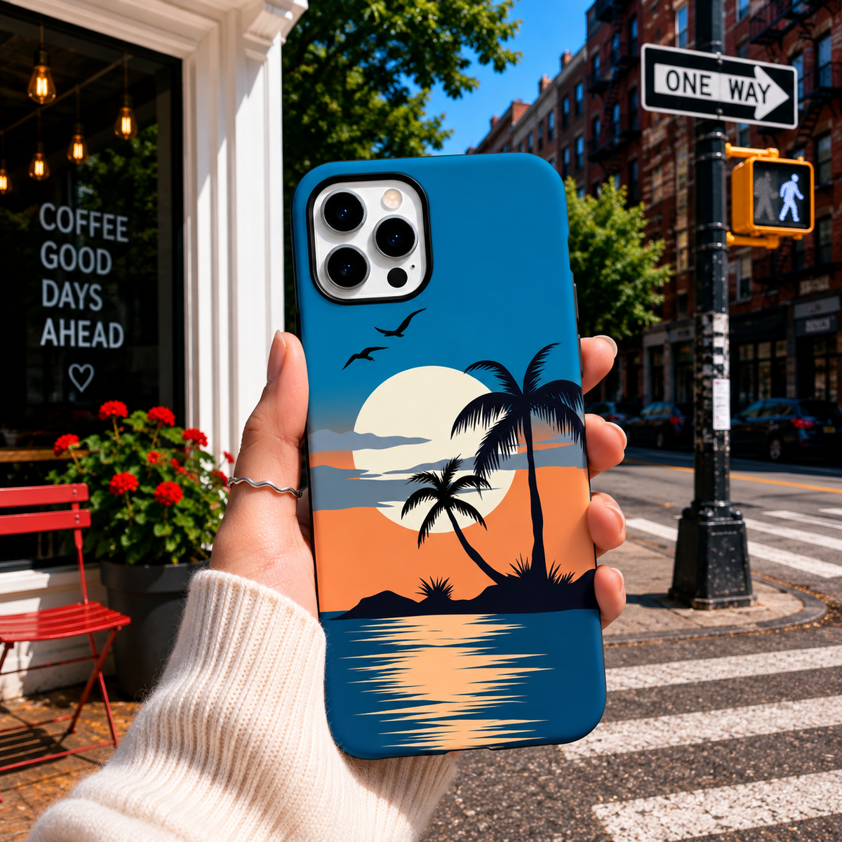 Tropical Sunset Phone Cover