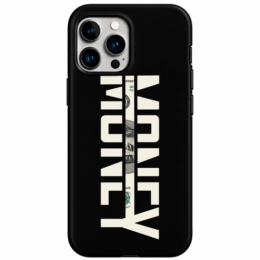 Black Money Phone Cover