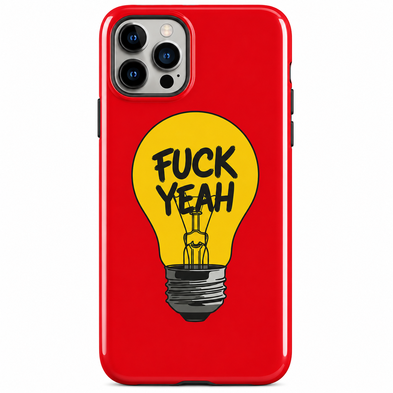 F*ck Yeah Lightbulb Mobile Cover