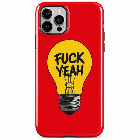 F*ck Yeah Lightbulb Mobile Cover