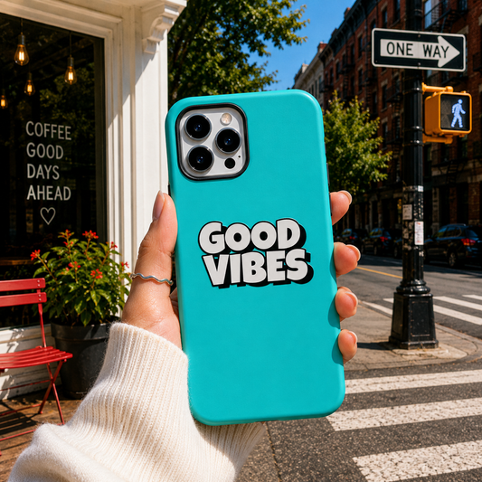 Good Vibes Mobile Cover