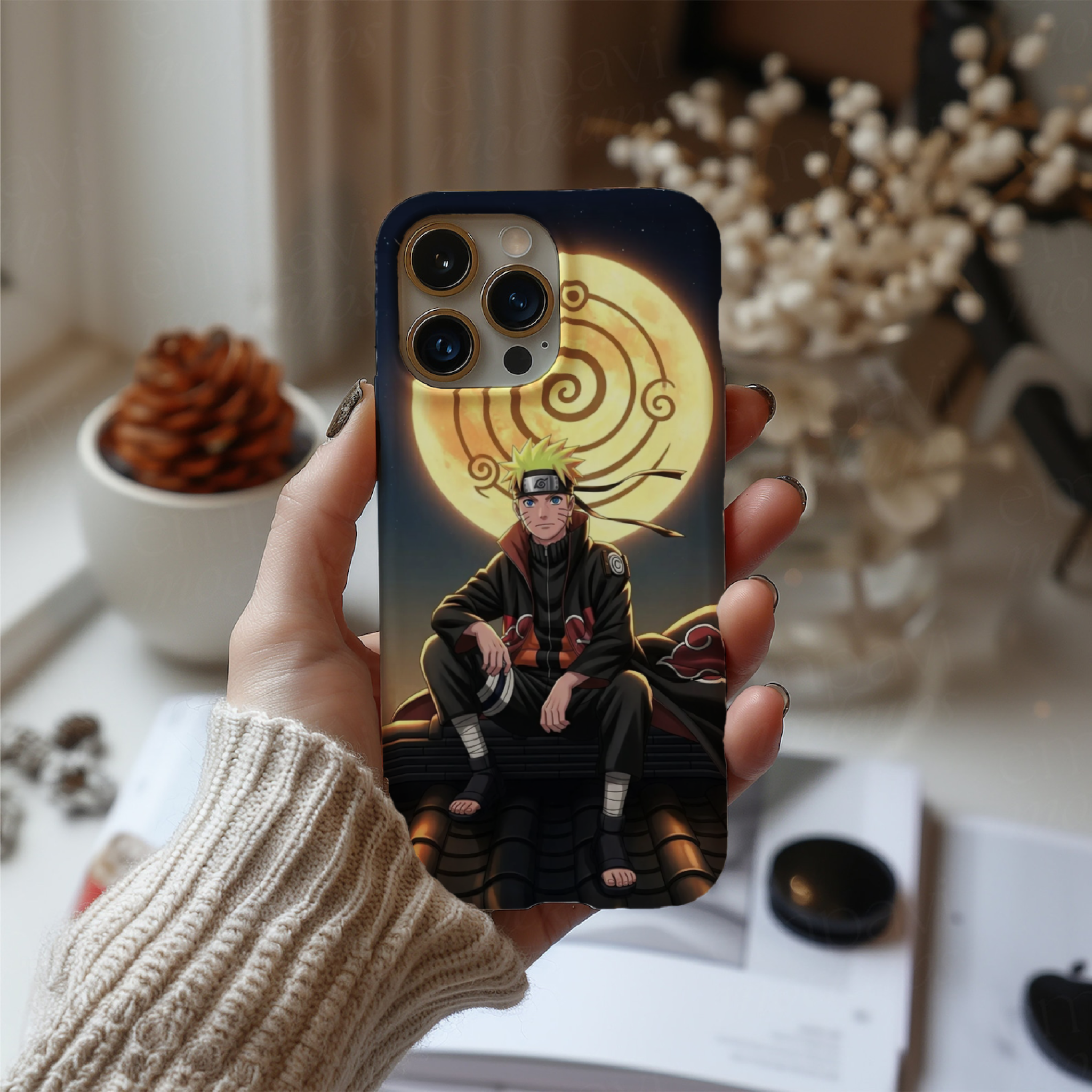 Naruto Uzumaki Moon Premium HD Print Case