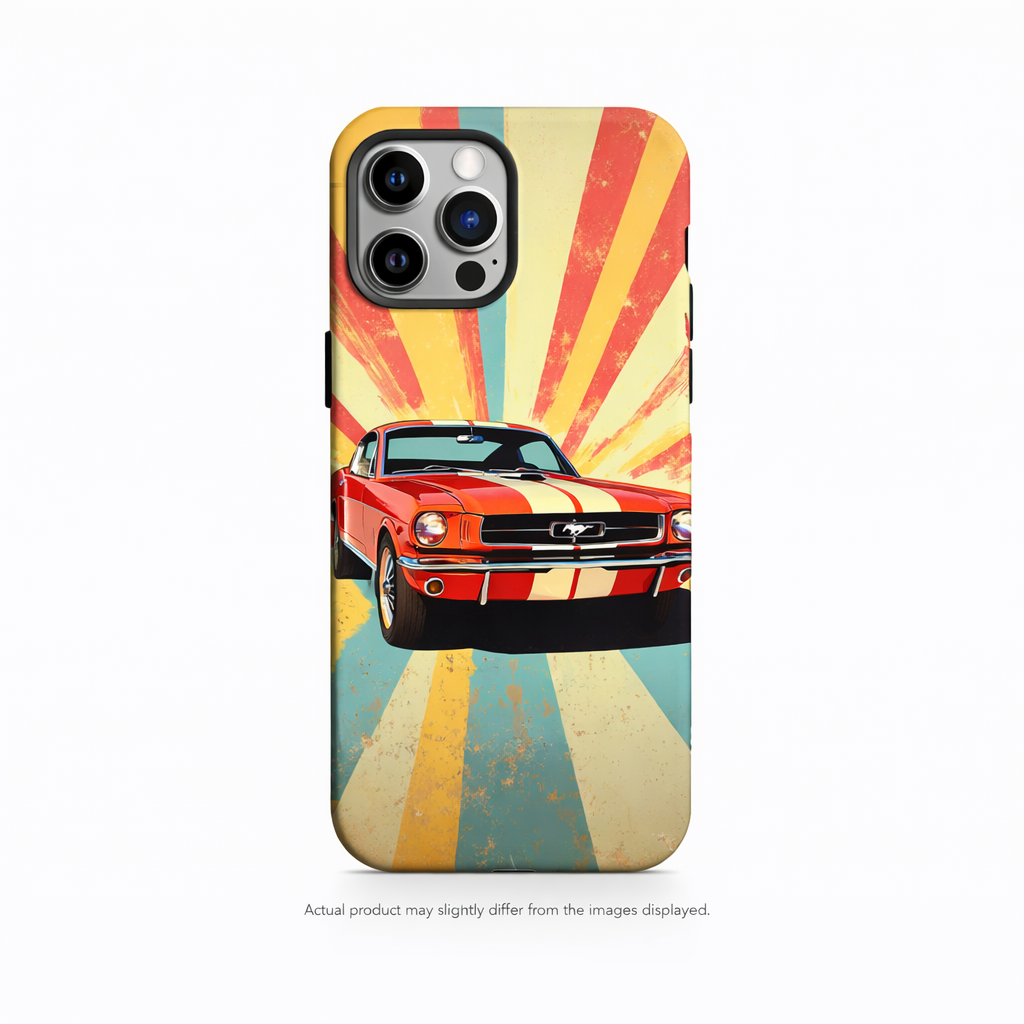 Classic Ford Mustang Premium HD Print Case