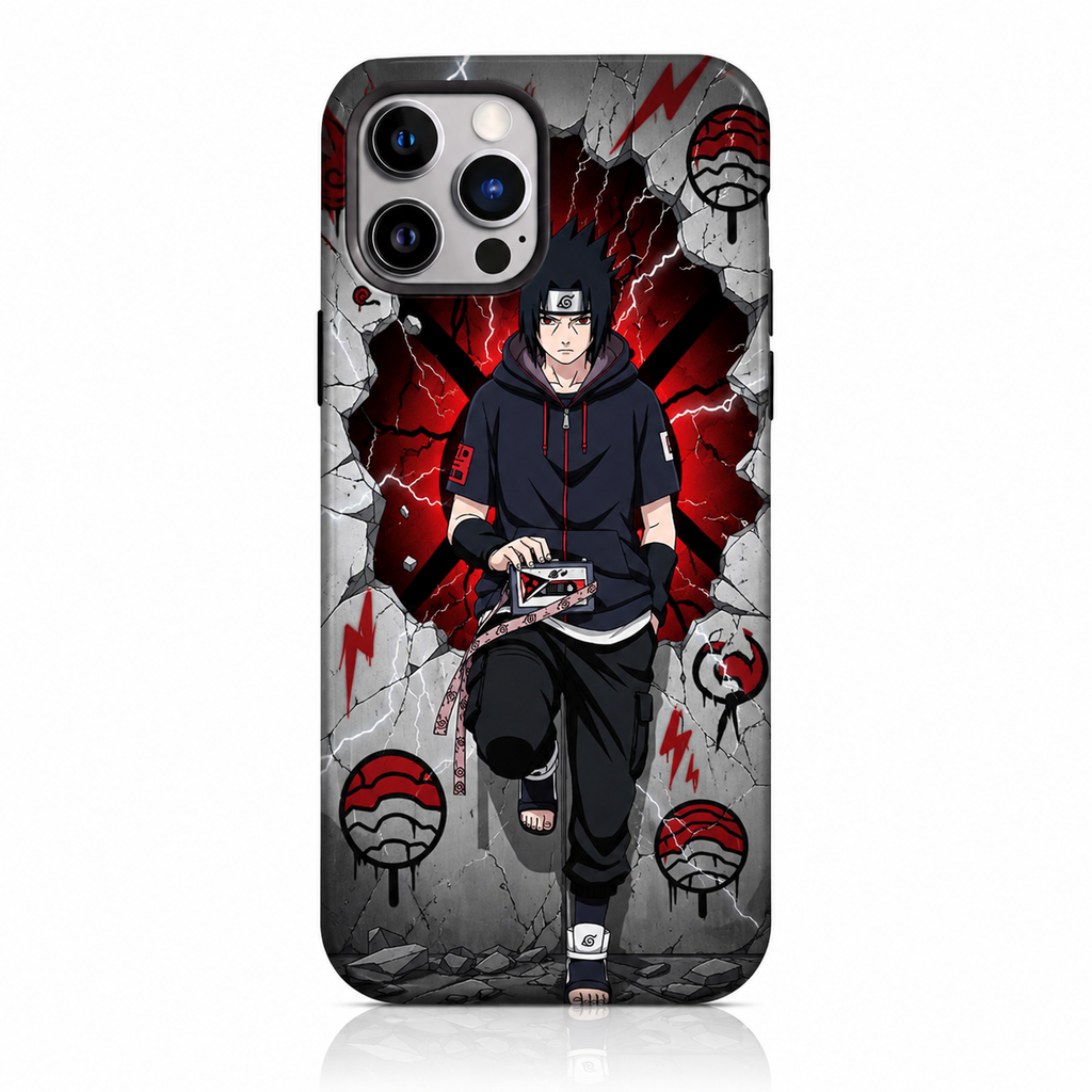 Sasuke Uchiha Naruto Anime HD Phone Case