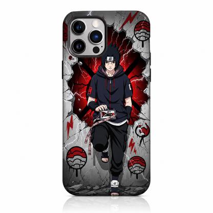 Shadow Ninja Anime Mobile Cover | Anime Warrior Aesthetic Case