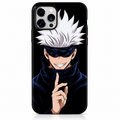 Gojo Satoru Smiling Jujutsu Kaisen Anime HD Phone Case