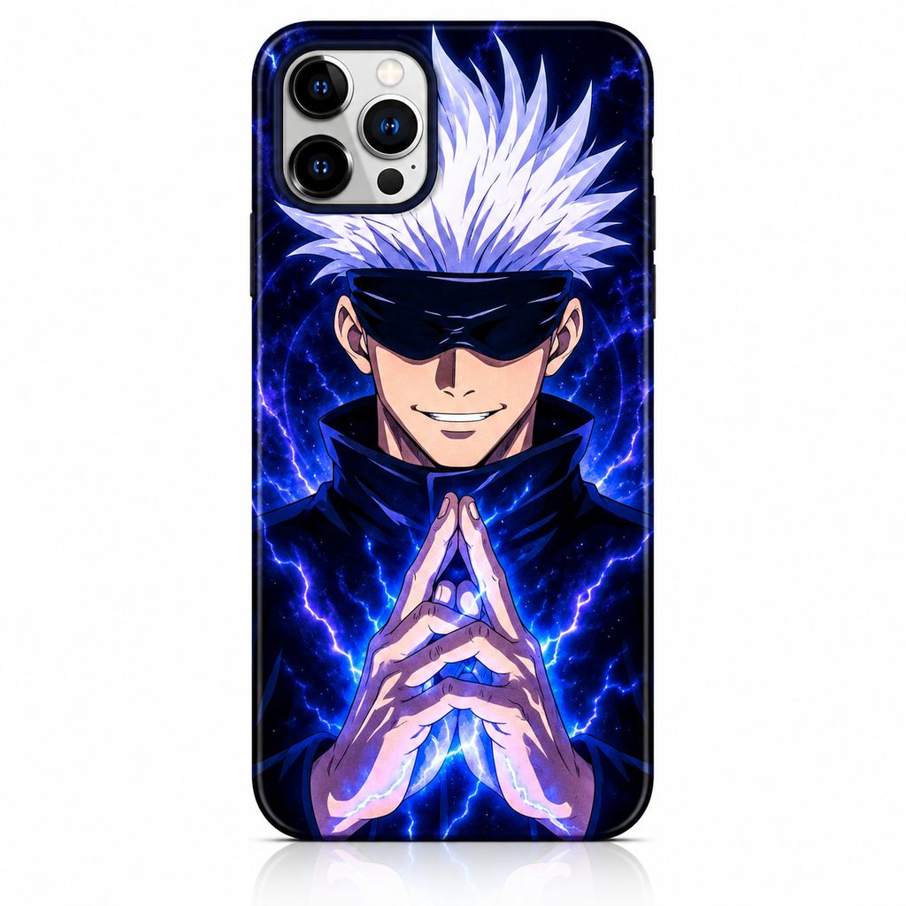 Gojo Satoru Lightning  Jujutsu Kaisen Anime HD Phone Case