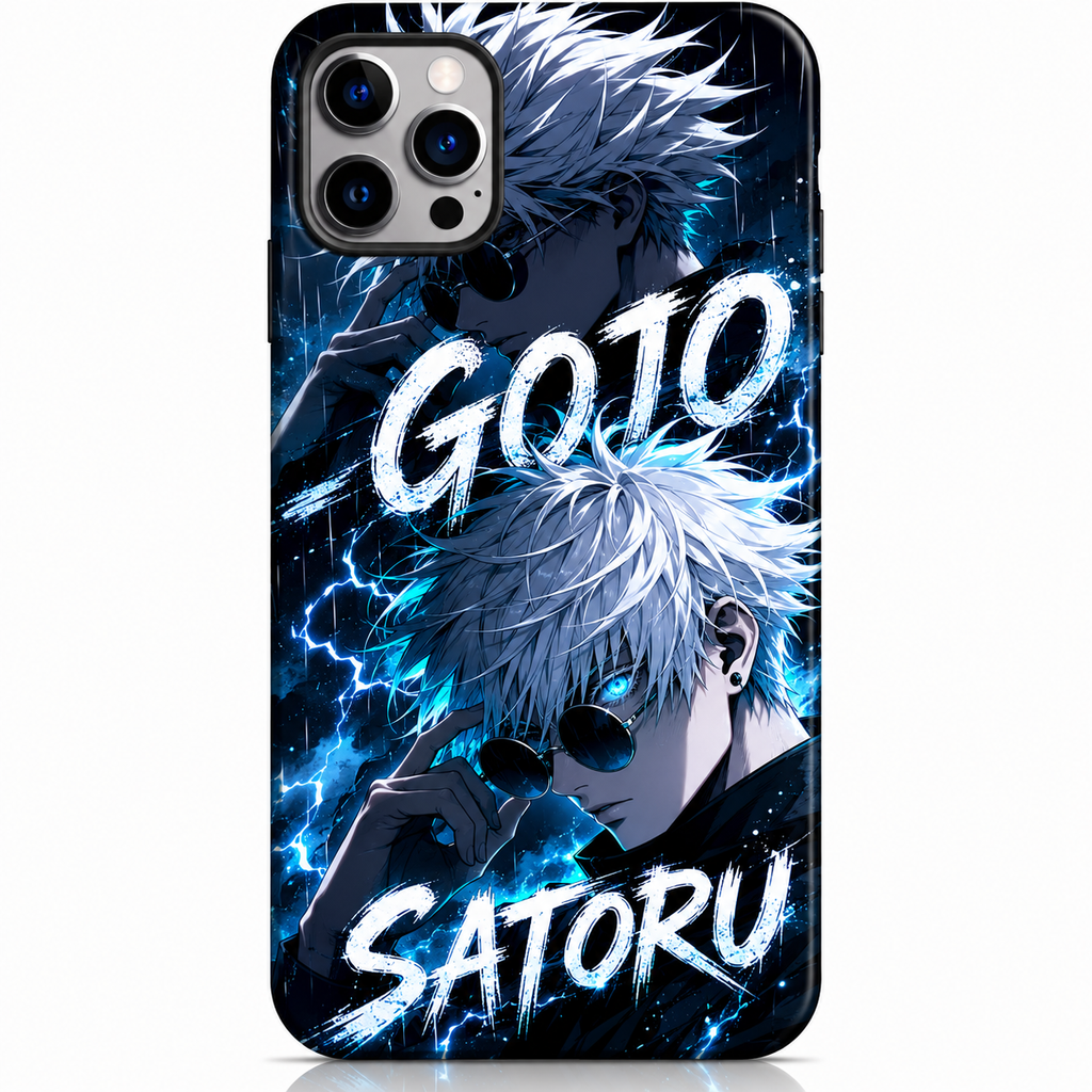 Gojo Satoru Lightning Jujutsu Kaisen Anime HD Phone Case