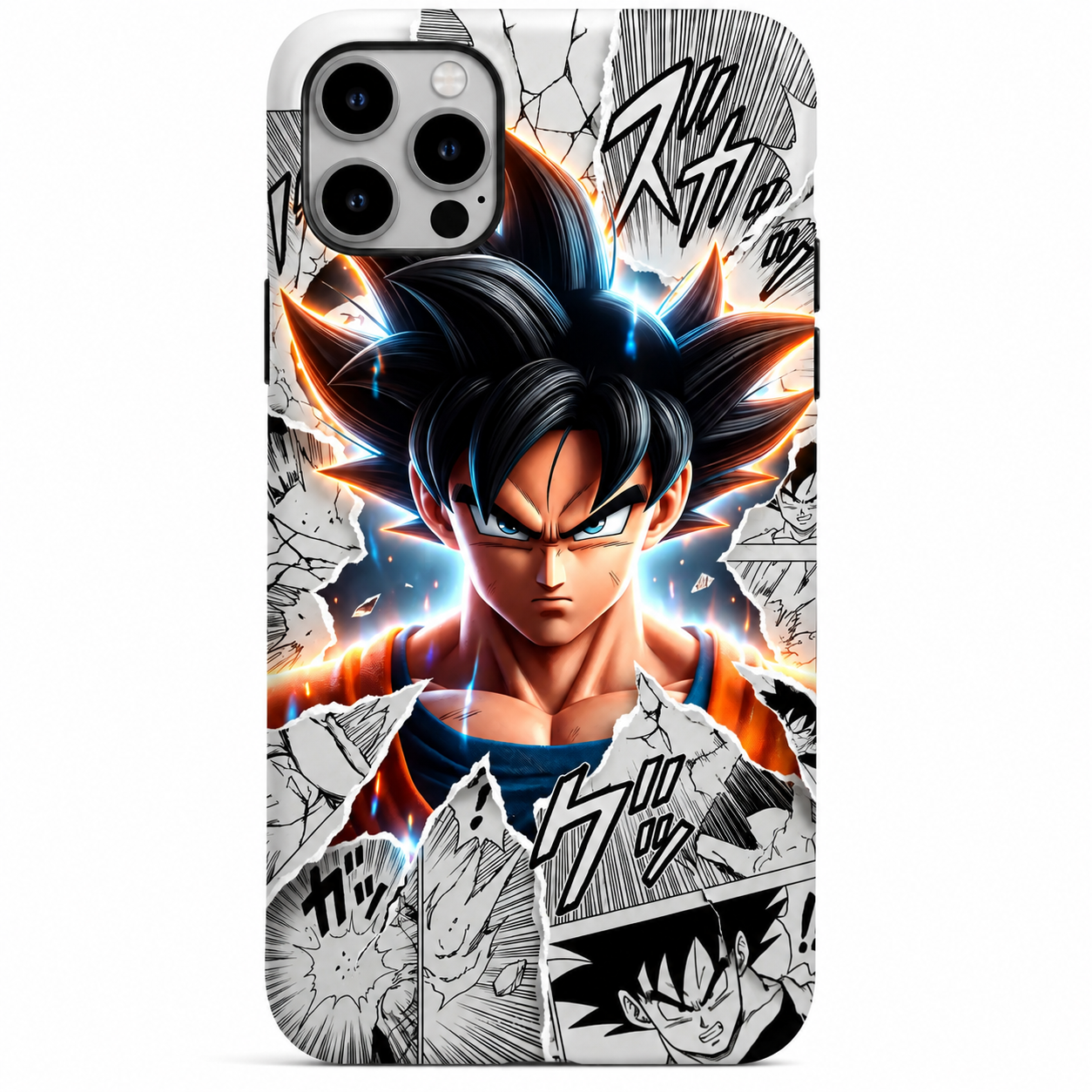 Goku Manga Burst Dragon Ball Z Anime HD Phone Case