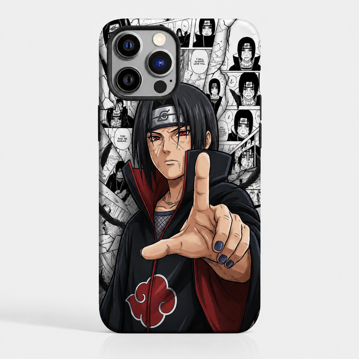 Itachi Uchiha Akatsuki Naruto Anime HD Phone Case