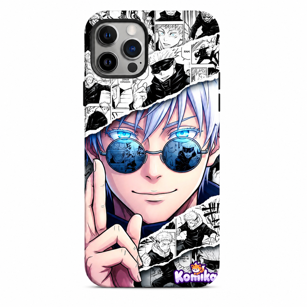Satoru Gojo Blue Eyes Anime HD Phone Case