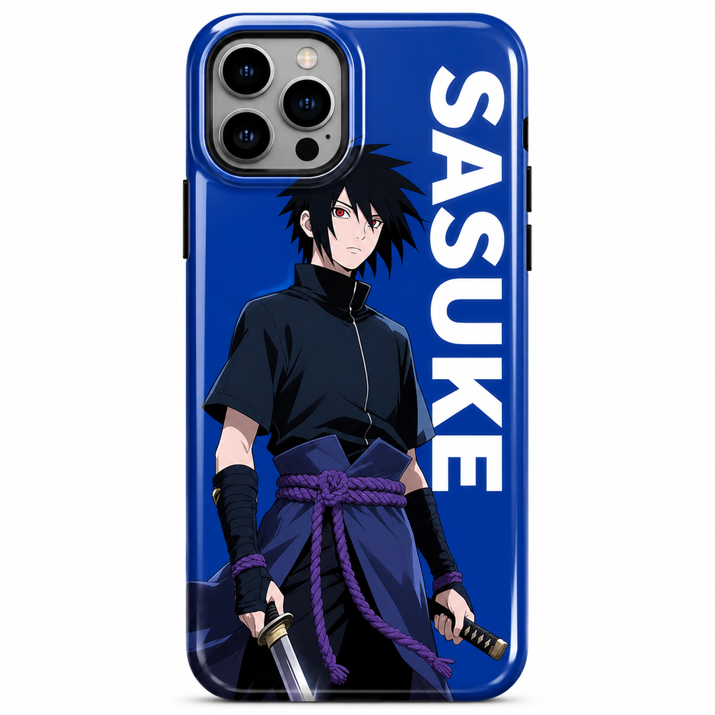 Sasuke Uchiha Anime Premium HD Print Naruto Phone Case