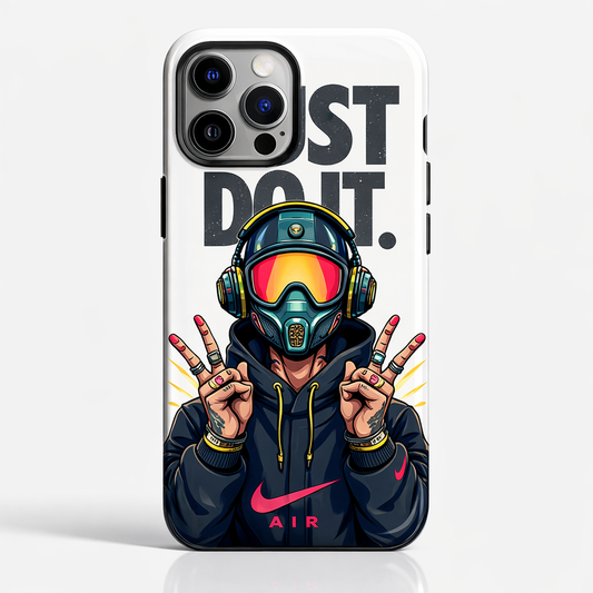 Just Do It Streetwear Mobile Cover | Hype Mask Aesthetic Phone Case