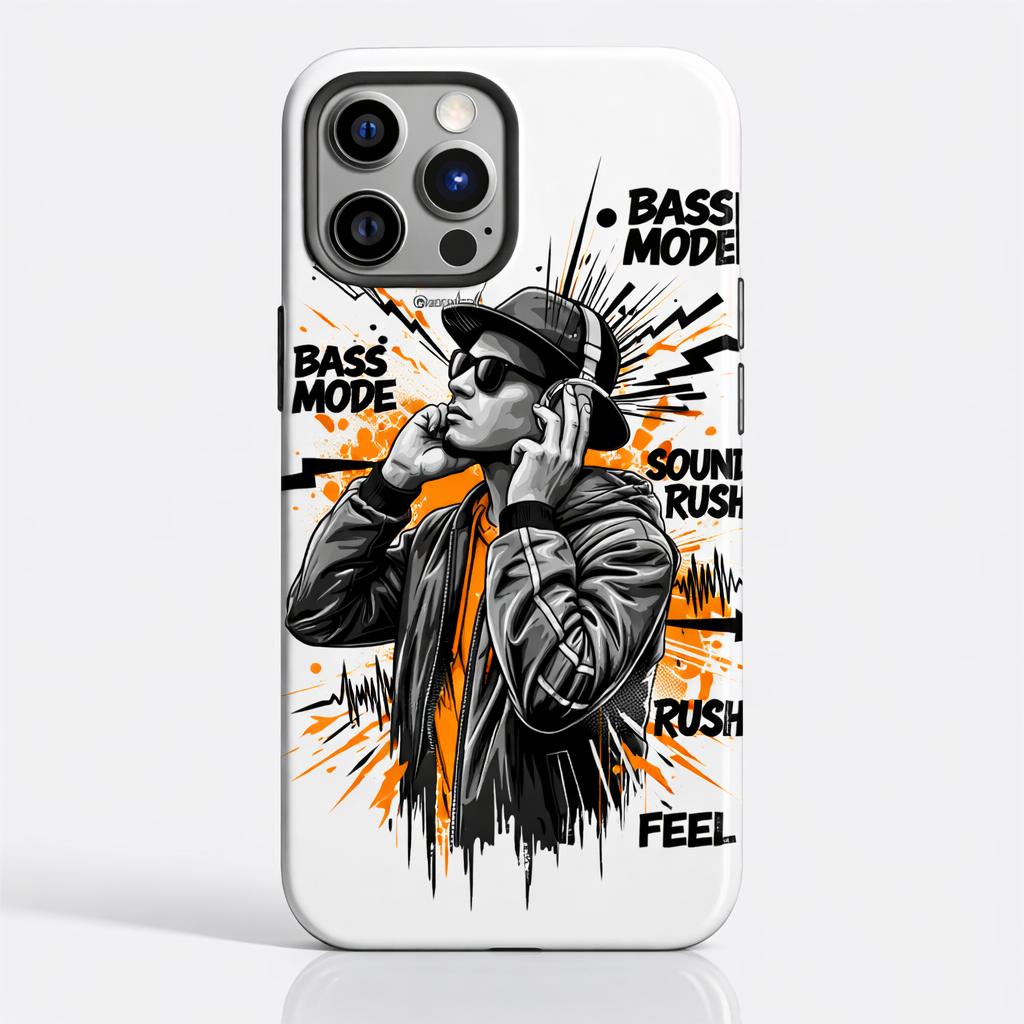 Bass Mode Music Premium HD Print Case