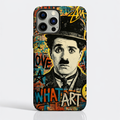 Charlie Chaplin Graffiti Vintage Art HD Phone Case