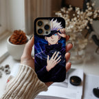 Gojo Satoru Smiling  Jujutsu Kaisen Anime HD Phone Case