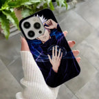 Gojo Satoru Smiling  Jujutsu Kaisen Anime HD Phone Case