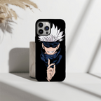 Gojo Satoru Smiling Jujutsu Kaisen Anime HD Phone Case