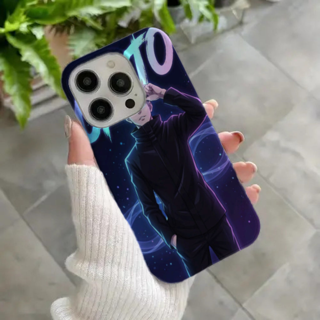 Gojo Satoru Cosmic Jujutsu Kaisen Anime HD Phone Case