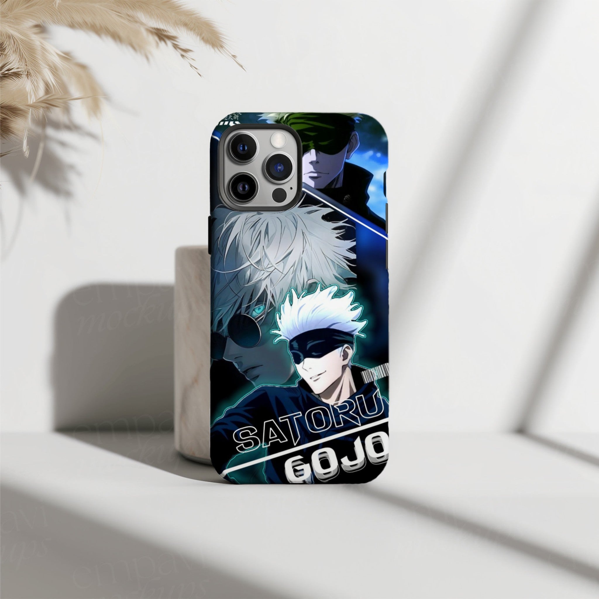 Satoru Gojo Collage Jujutsu Kaisen Anime HD Phone Case
