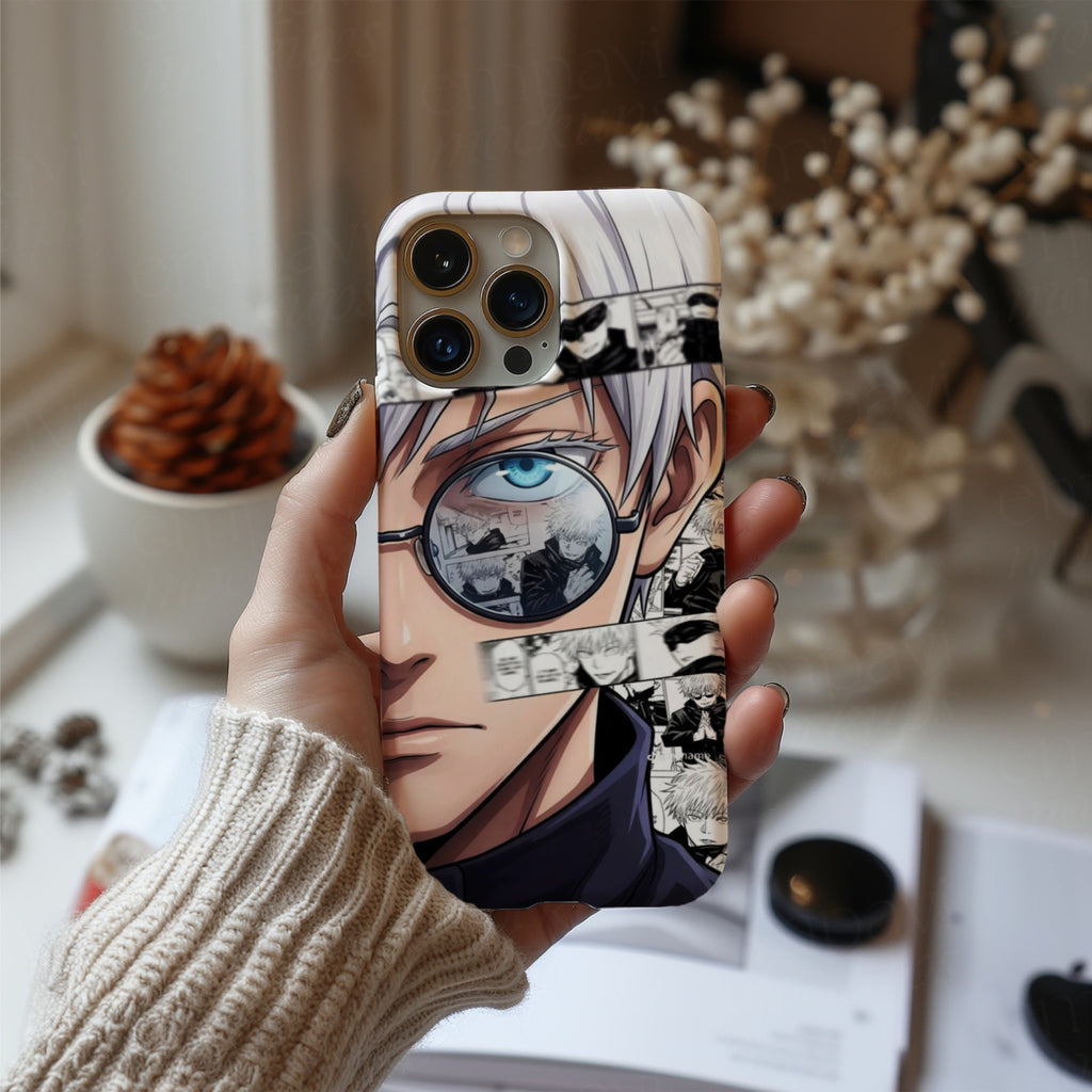 Gojo Satoru Manga Jujutsu Kaisen Anime HD Phone Case