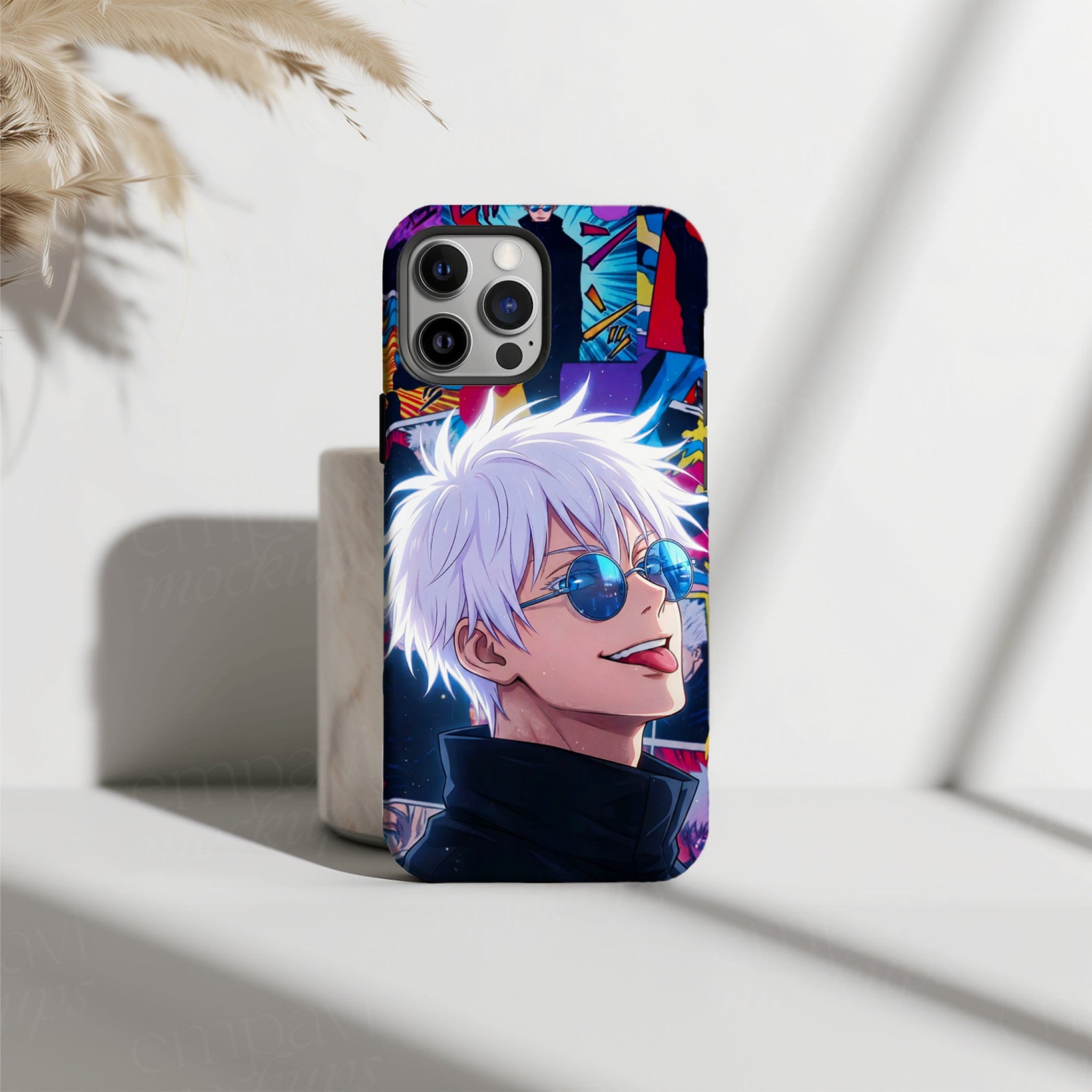 Satoru Gojo Manga Anime HD Phone Case