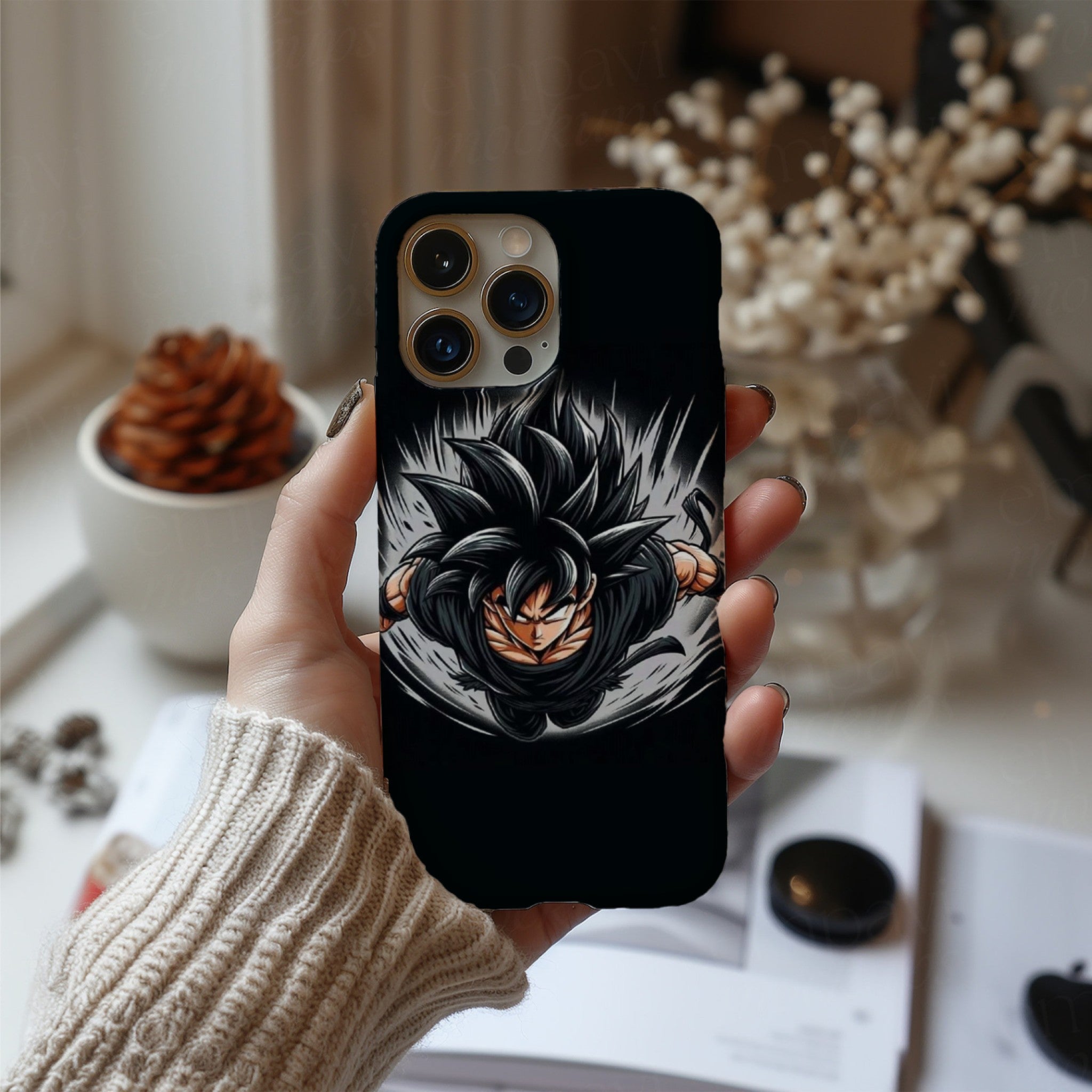 Goku Power Surge Dragon Ball Z Anime HD Phone Case