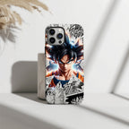 Goku Manga Burst Dragon Ball Z Anime HD Phone Case