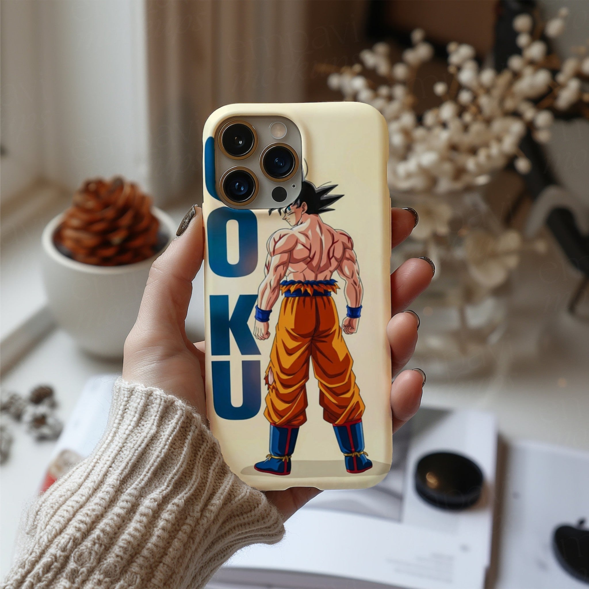 Goku Back Pose Dragon Ball Z Anime HD Phone Case