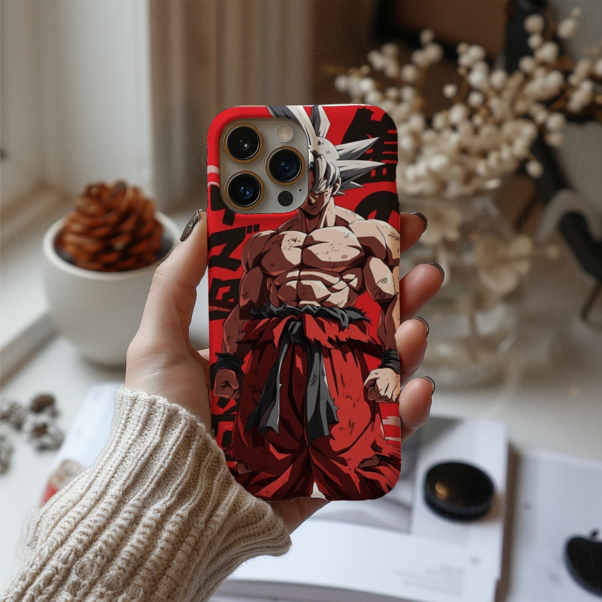 Ultra Instinct Goku Dragon Ball Anime HD Phone Case