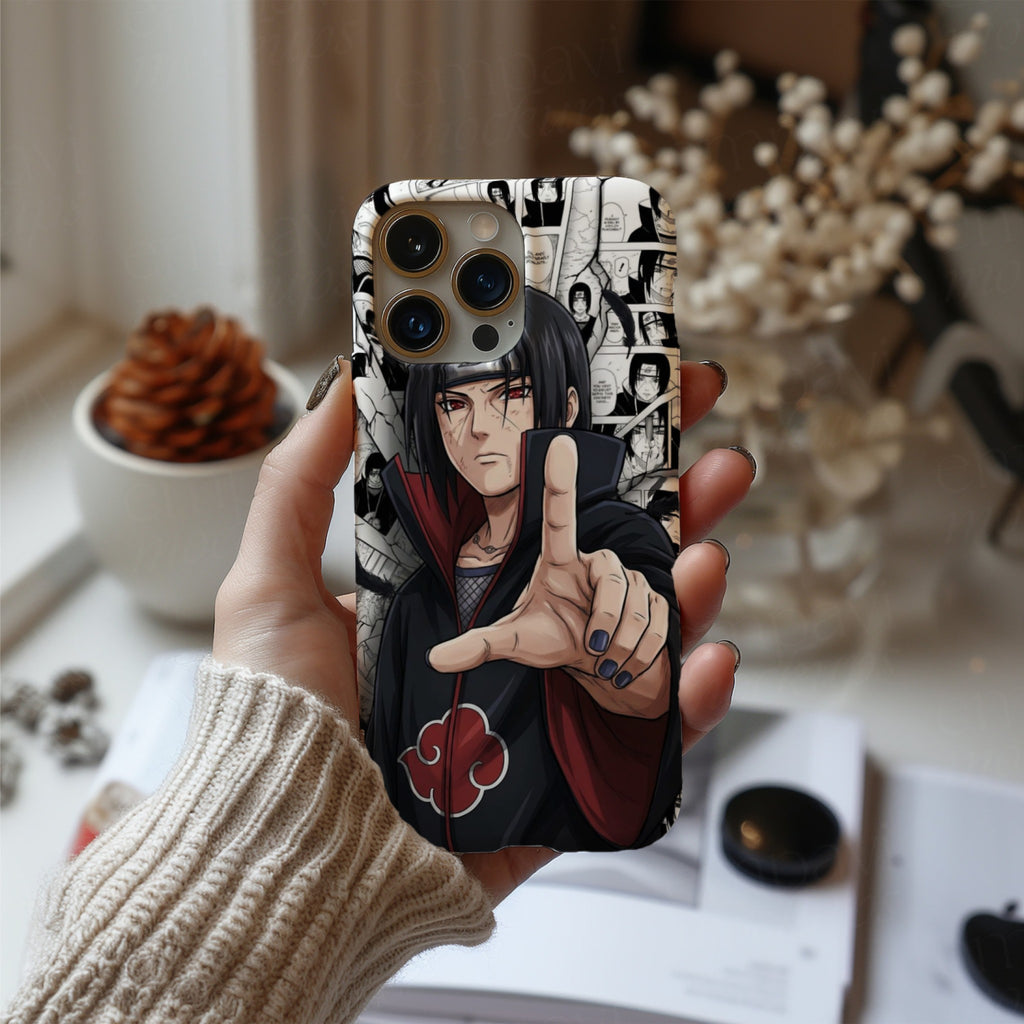 Itachi Uchiha Akatsuki Naruto Anime HD Phone Case