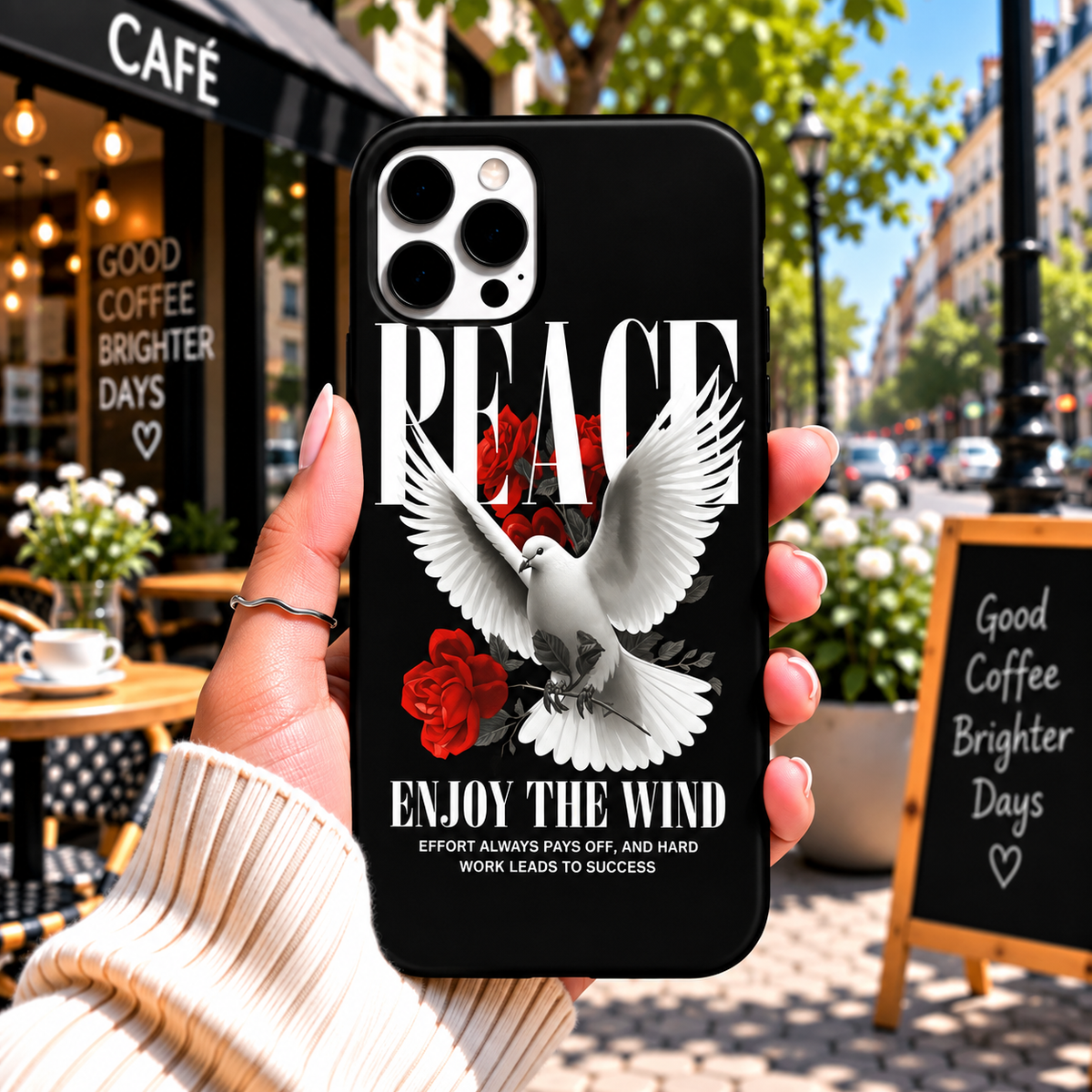 Peace & Freedom  —  Phone Case