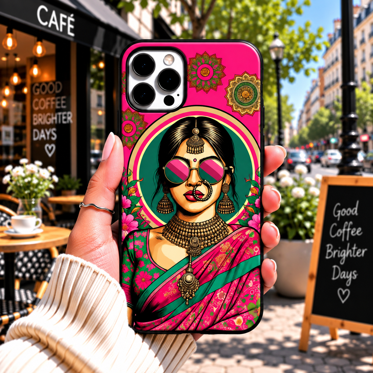 Royal Indian Portrait Phone Case