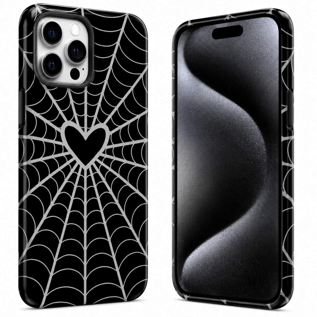 Gothic Heart Web Mobile Cover